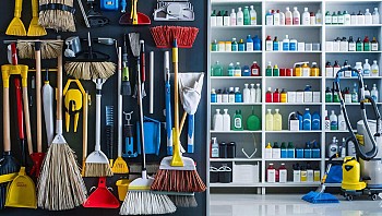 Stocking Janitorial Cleaning Supplies Early Costs Less Than Buying Them During Peak Season